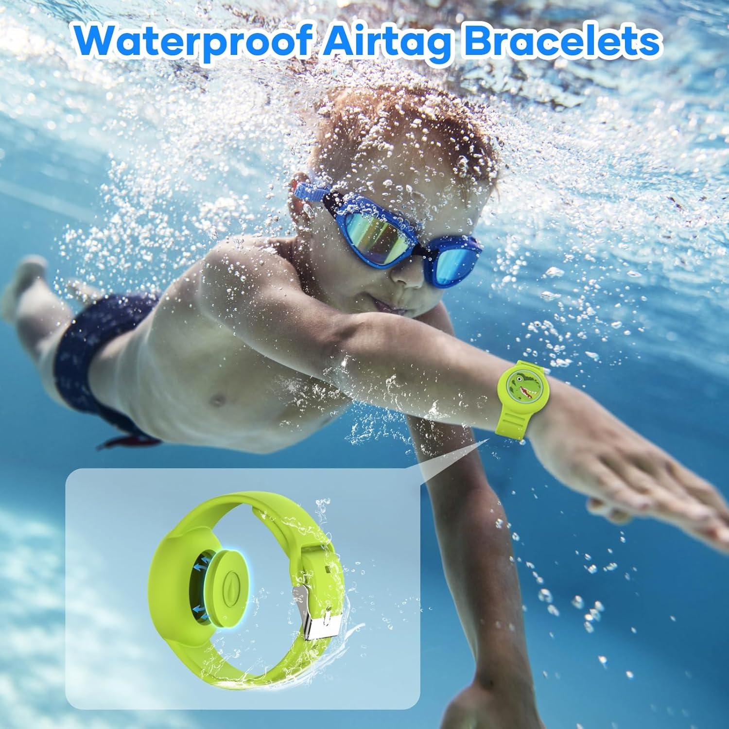 Pulsera Airtag Impermeable para Niños HLHGR - Diseño Caricatura