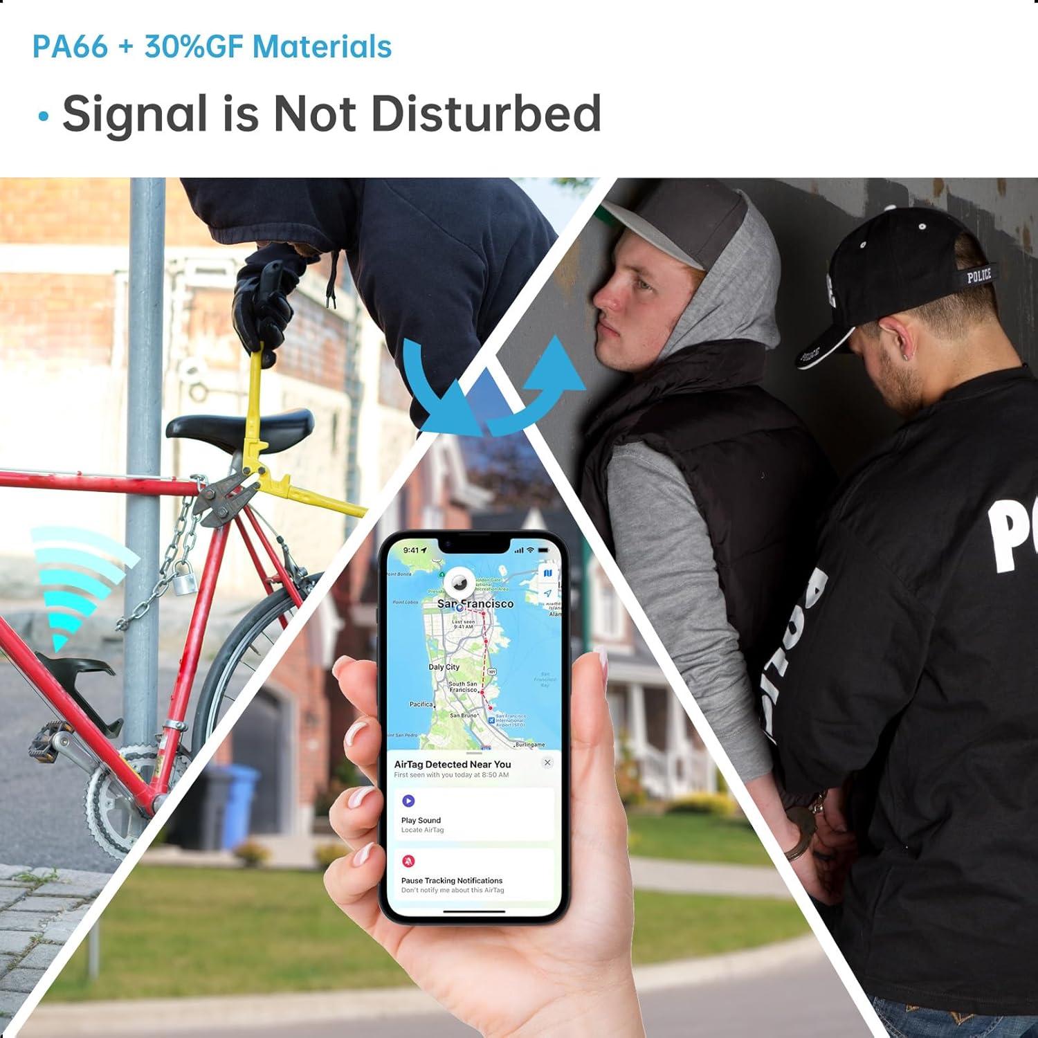 Soporte para Airtag en Bicicleta AMZPILOT Pilot C39 Impermeable