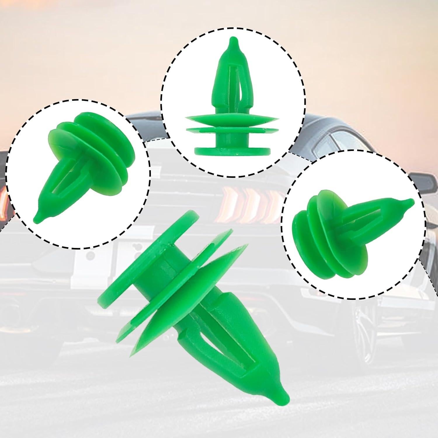 100 Clips de Retención 8mm TOPCNOEM para Chrysler y Dodge