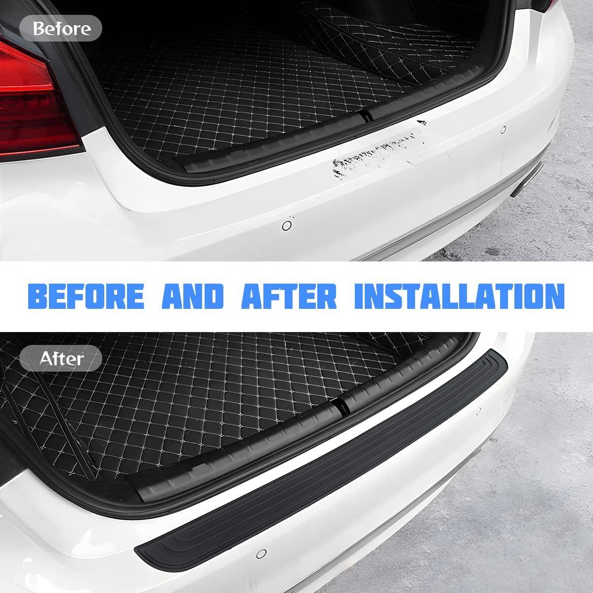 Protector de Parachoques Trasero XINLIYA Universal Negro 90 cm