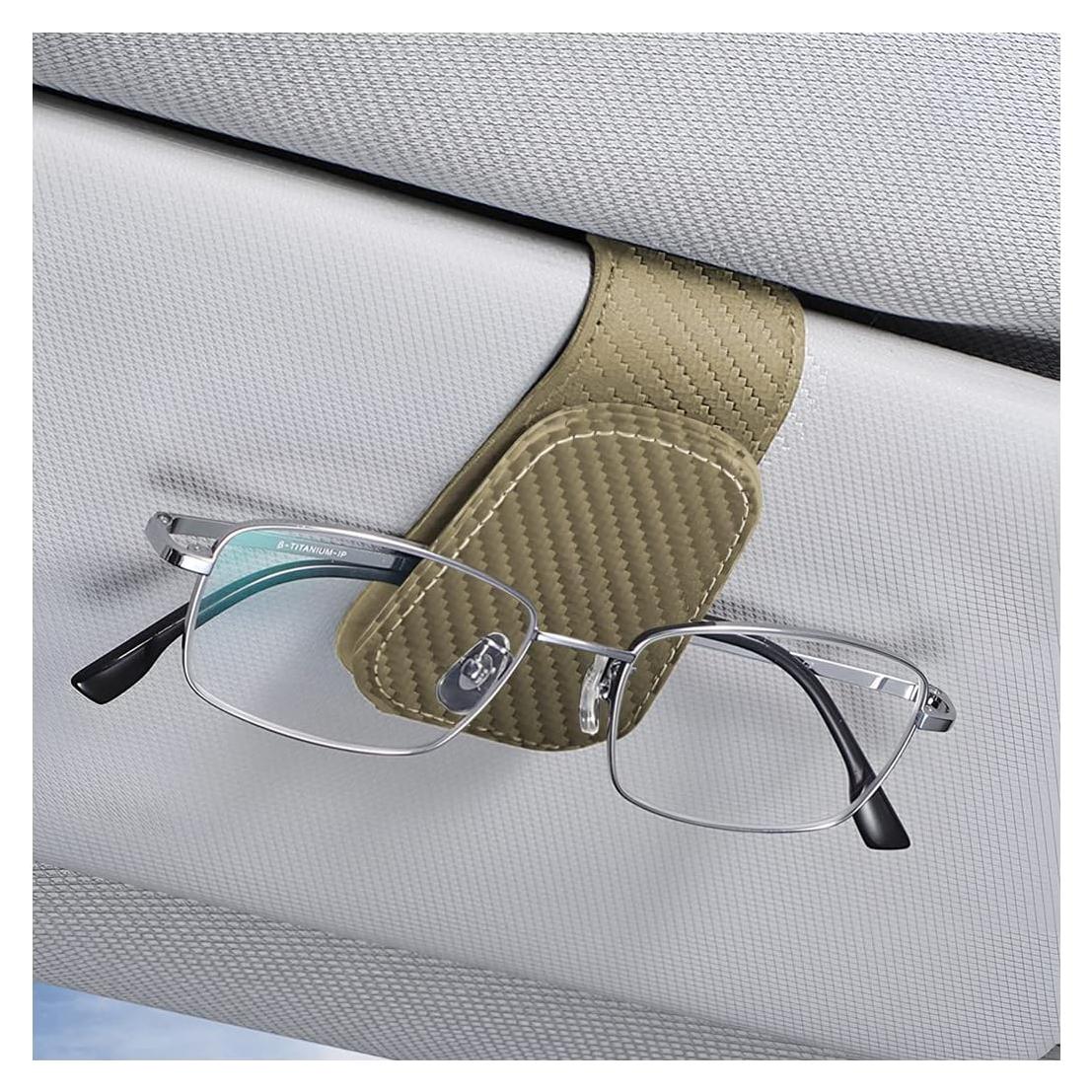 Soporte Magnético para Gafas AICEL de Cuero Microfibra