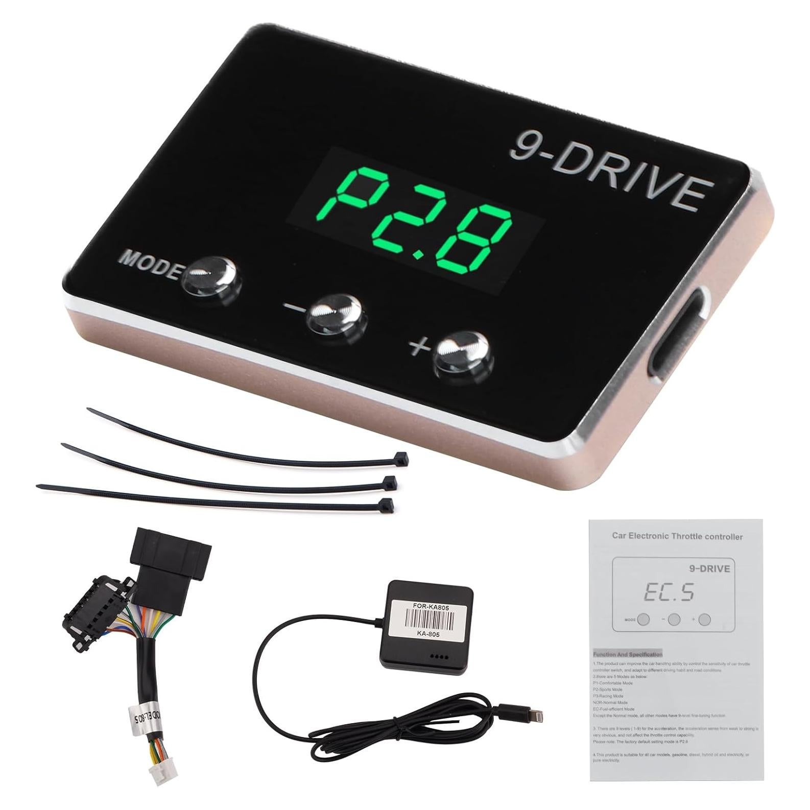 Controlador de Acelerador Electrónico YIBEICO 805 - 9 Modos