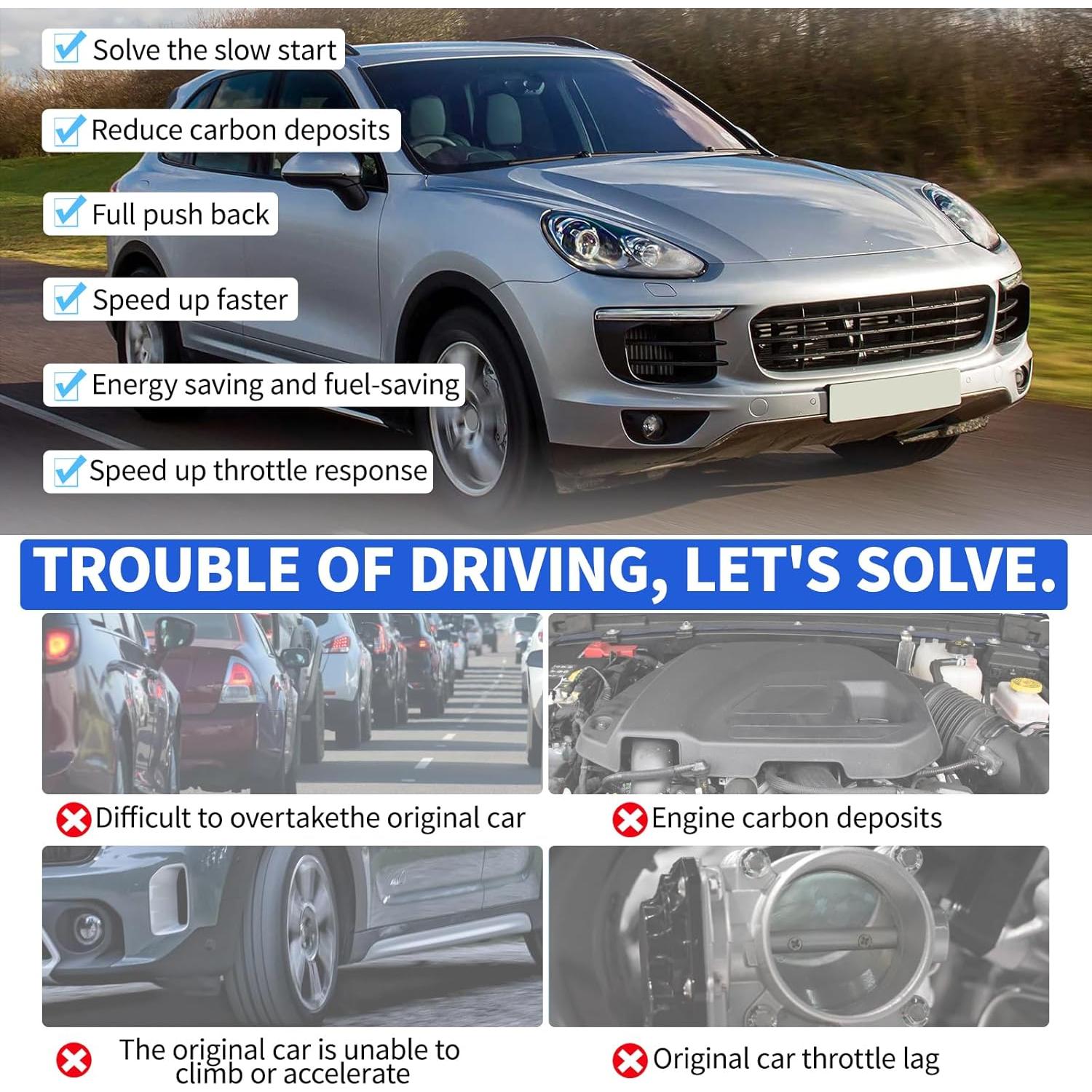 Controlador de Acelerador Electrónico YIBEICO 805 - 9 Modos