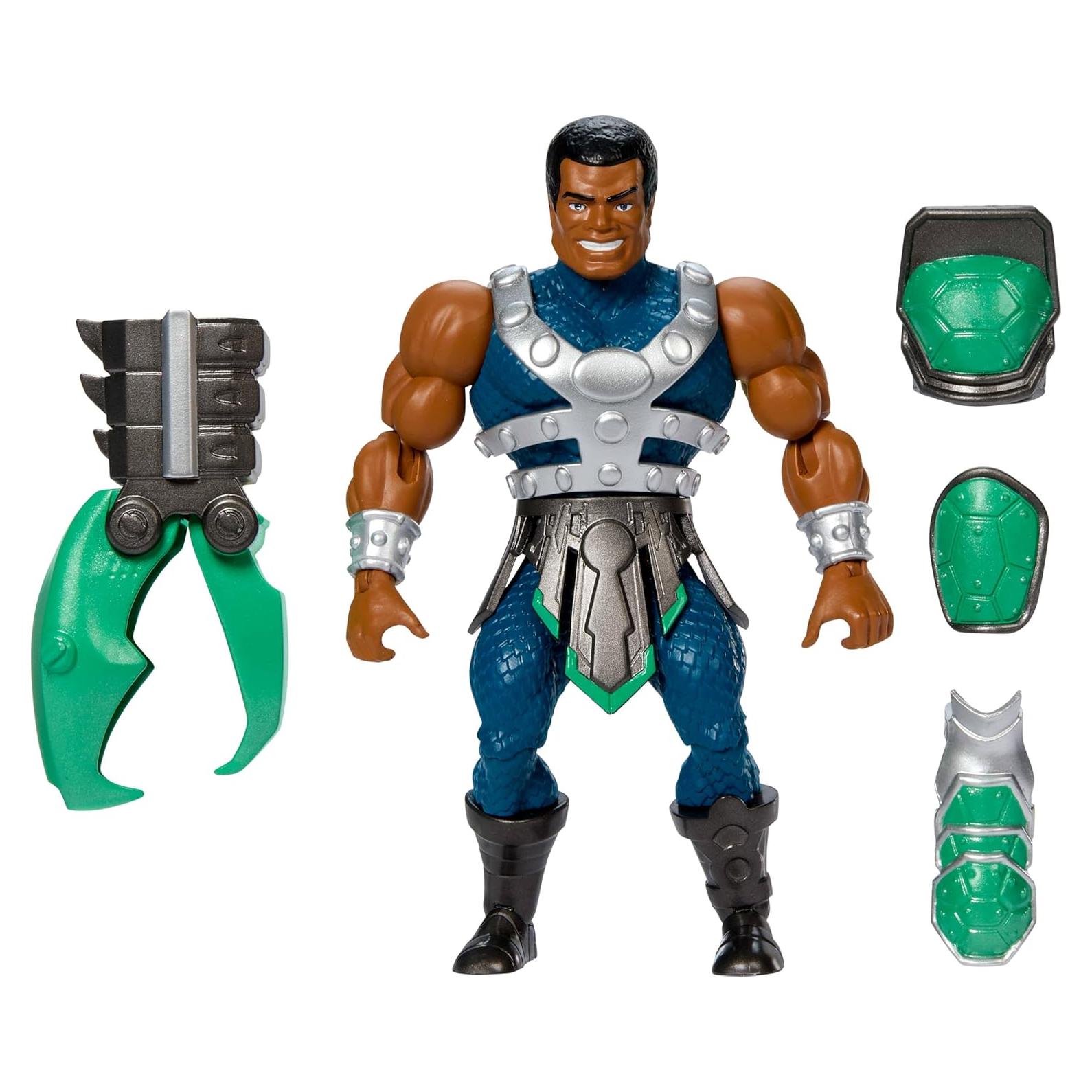 Figura de Acción MOTU Origins Clamp Champ Tortugas Ninja 14 cm