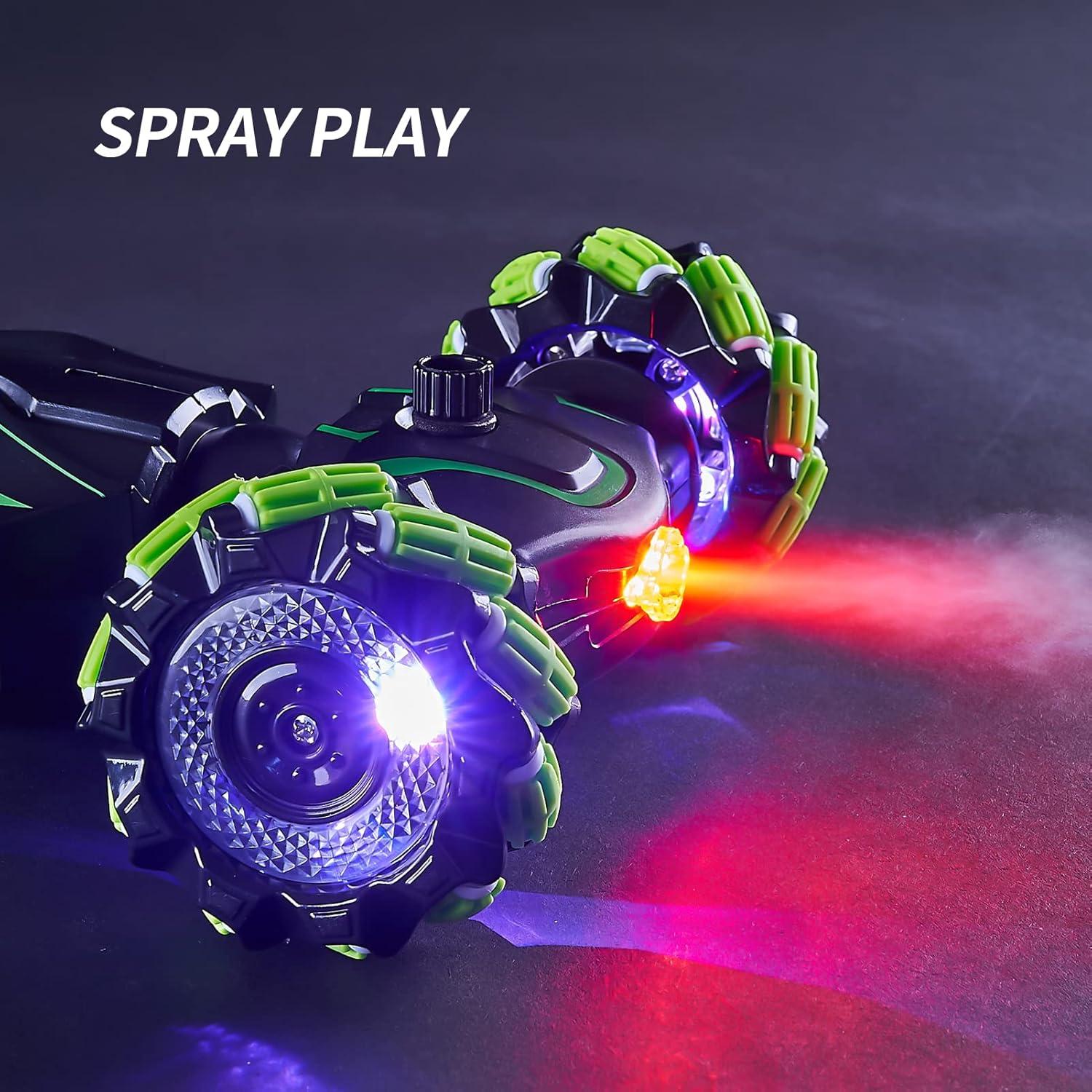 Coche RC 4WD TADOZIC Verde con Sensor de Gestos y Acrobacias