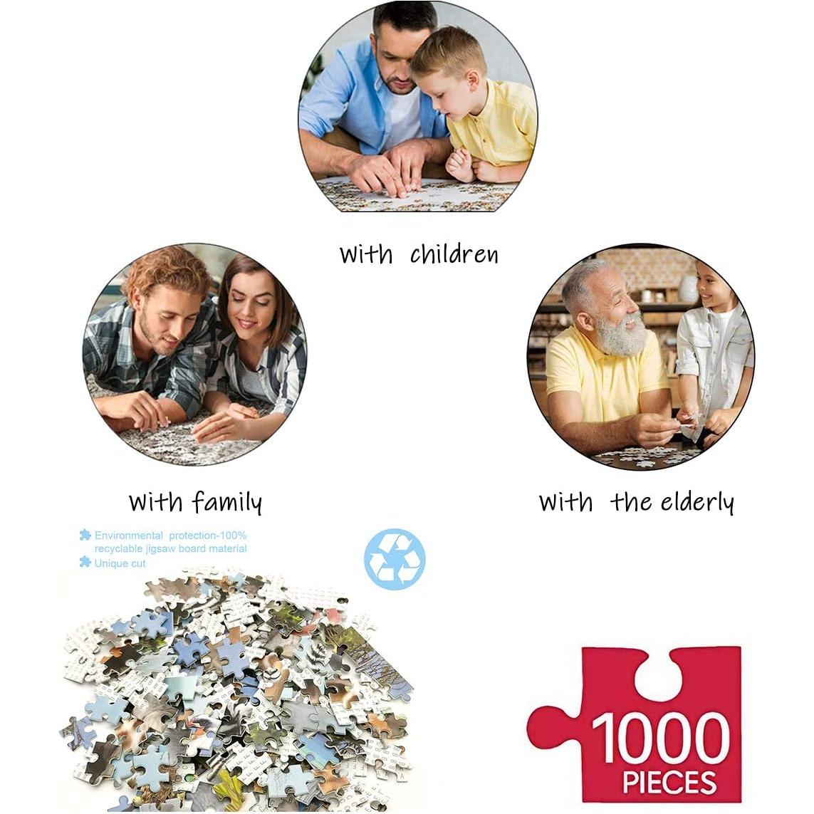 Rompecabezas 1000 Piezas Mar Egeo XWFXZRO 68.58x50.8 cm