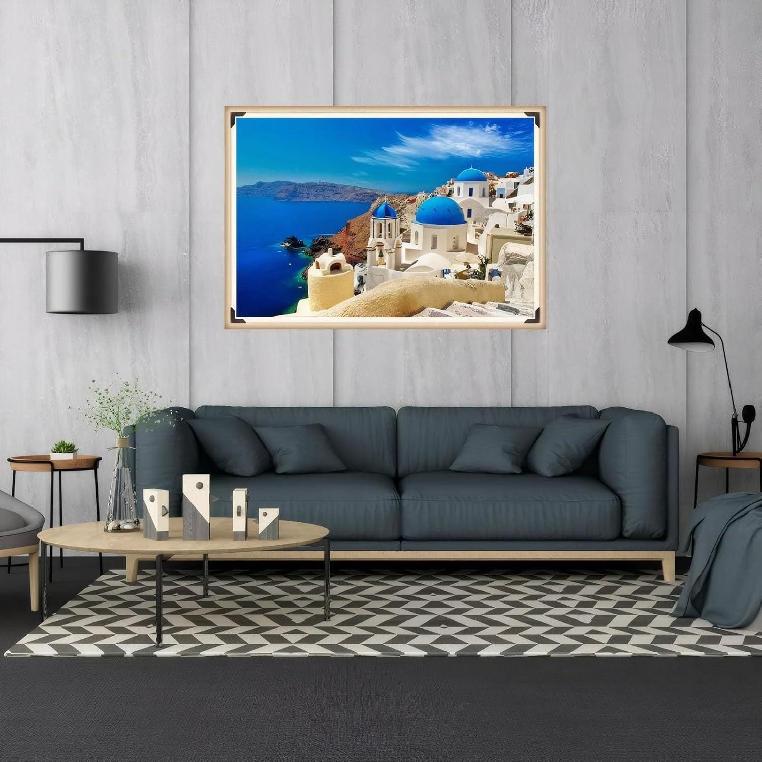 Rompecabezas 1000 Piezas Mar Egeo XWFXZRO 68.58x50.8 cm