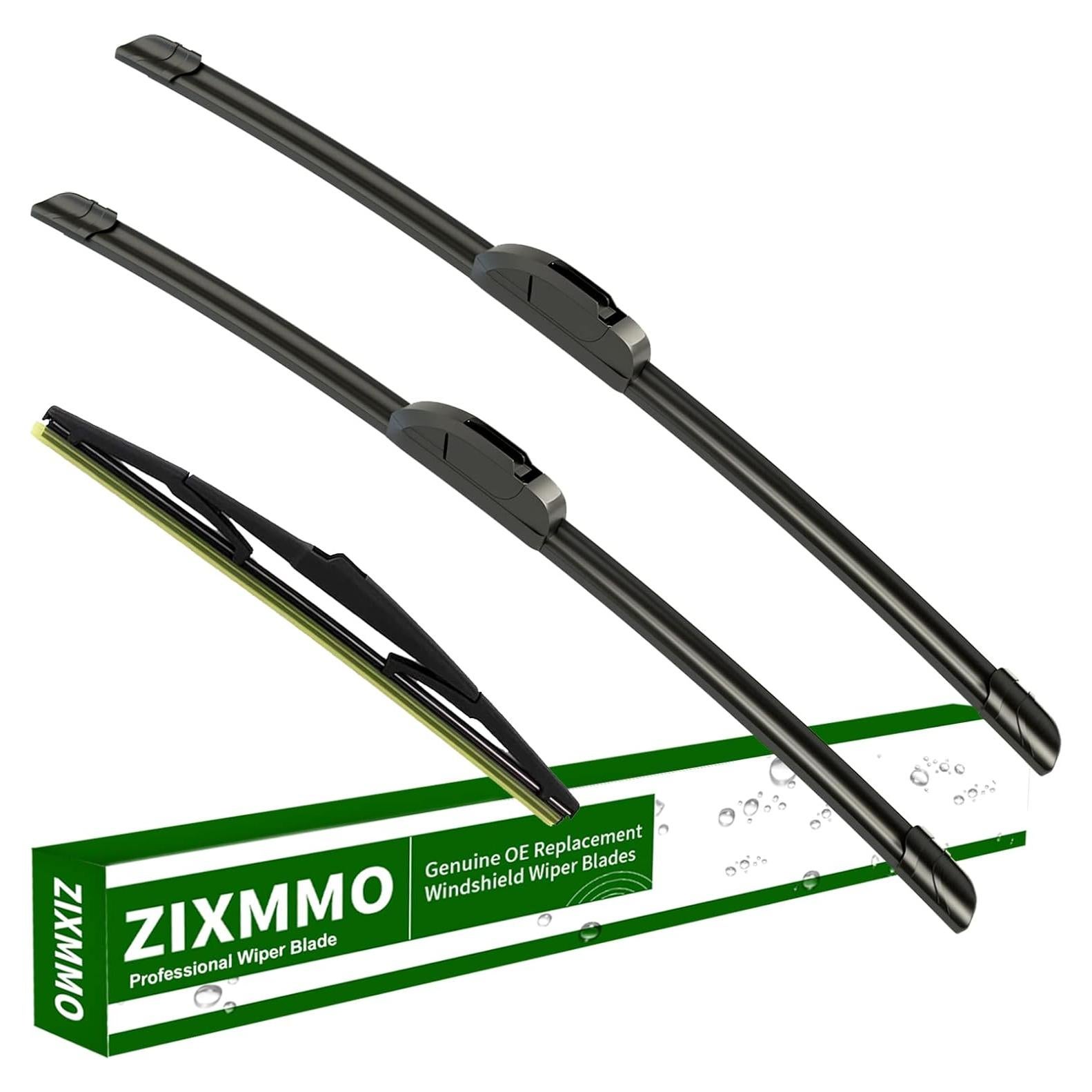 Juego de Limpiaparabrisas ZIXMMO para Hyundai y Mazda 3 Piezas