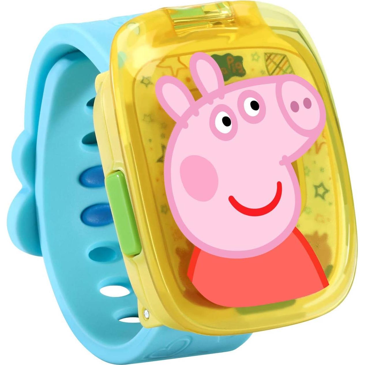 Reloj de Aprendizaje VTech Peppa Pig Azul para Niños 3-6 Años