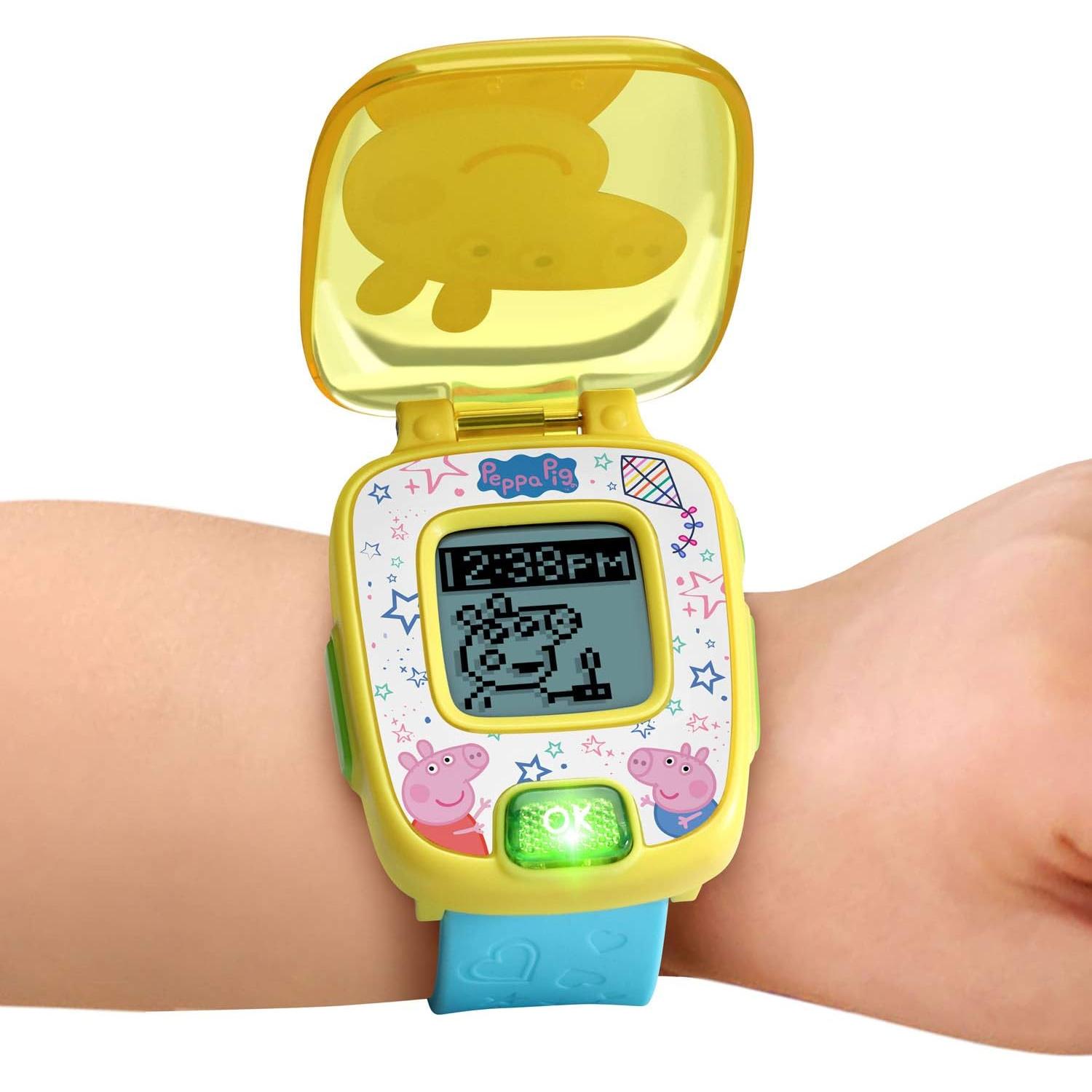Reloj de Aprendizaje VTech Peppa Pig Azul para Niños 3-6 Años