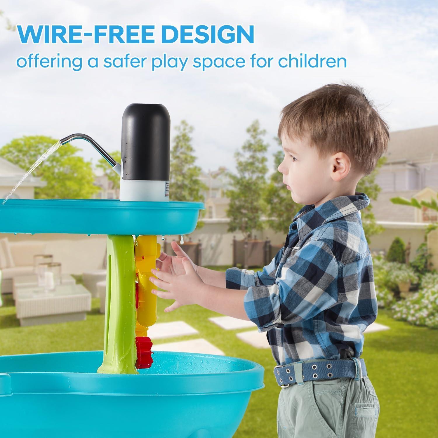 Bomba de Agua Portátil para Mesa de Juego KEEMANMAN - Negro