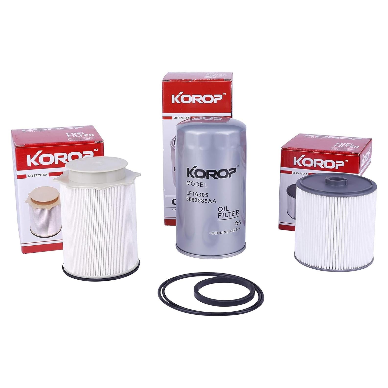 Juego de Filtro de Combustible KOROP para Dodge Ram 6.7L 2019-2022
