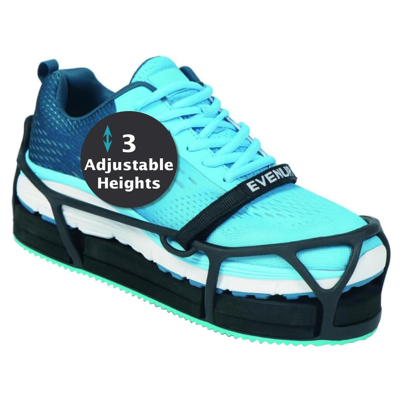 EVENup Equilibrador de Zapatos Mediana | Ajustes de Altura 1.27-3.18 cm