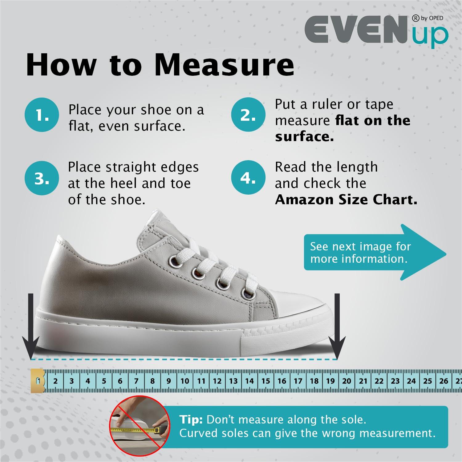 EVENup Equilibrador de Zapatos Auténtico Talla XXX-Pequeña