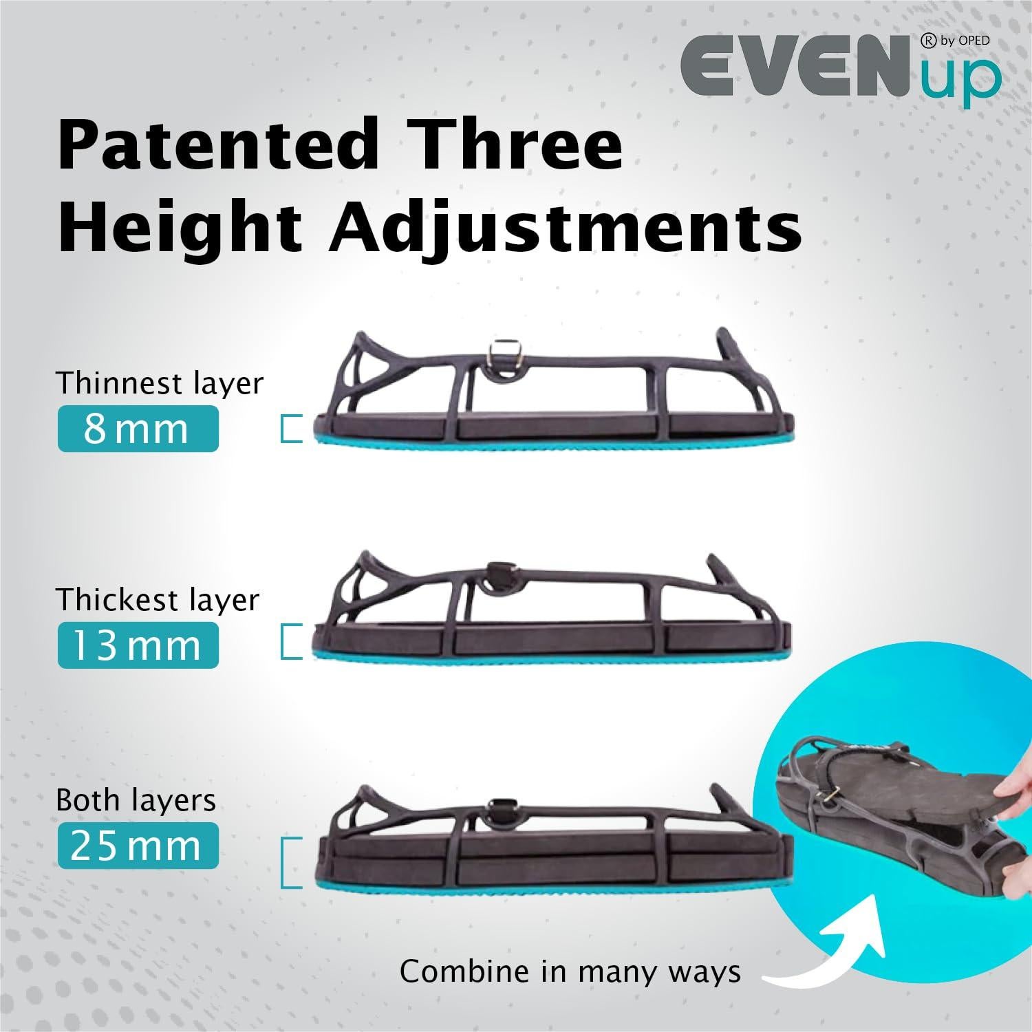 EVENup Equilibrador de Zapatos Auténtico Talla XXX-Pequeña