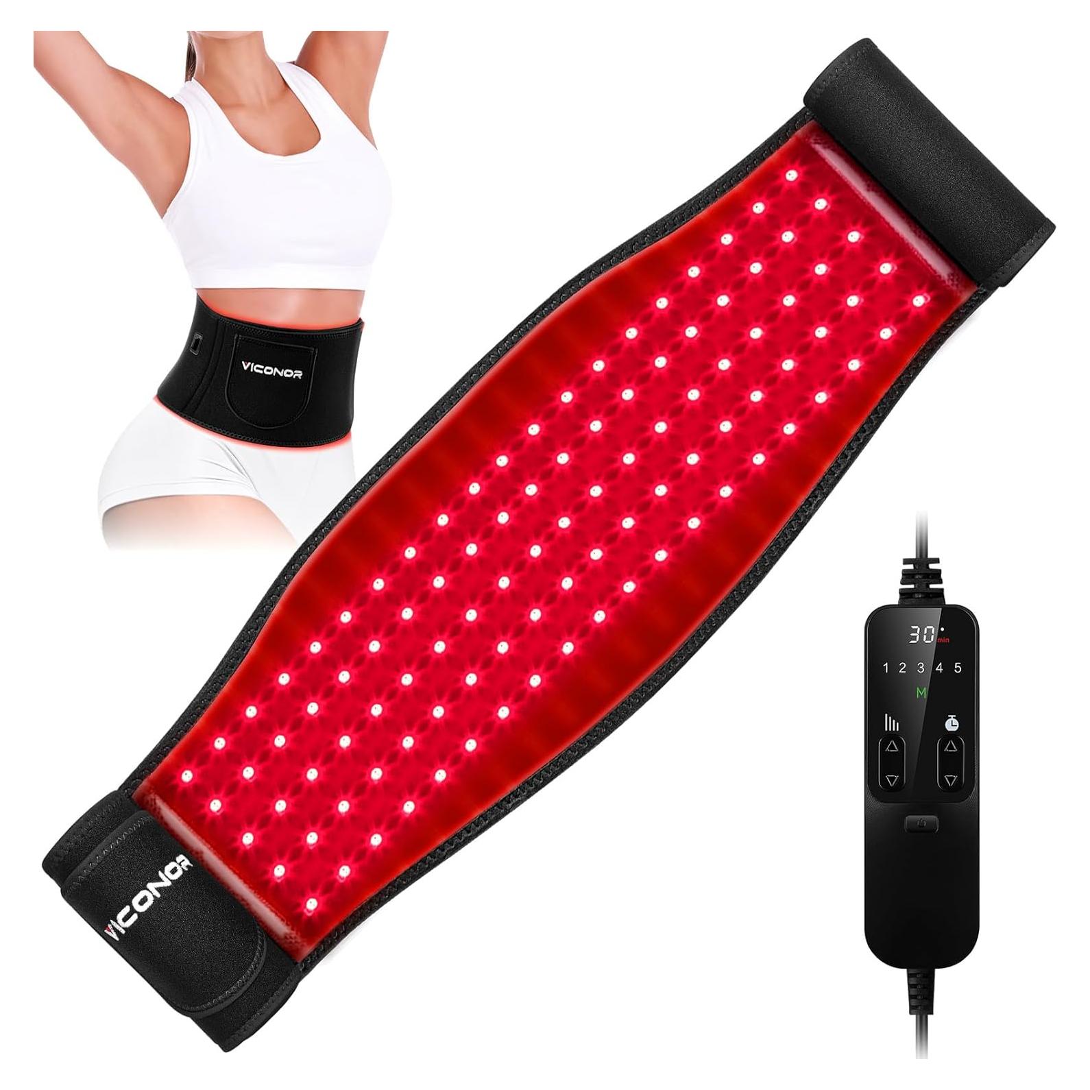 Cinturón Terapia Luz Roja Viconor 315 Luces Infrarrojas