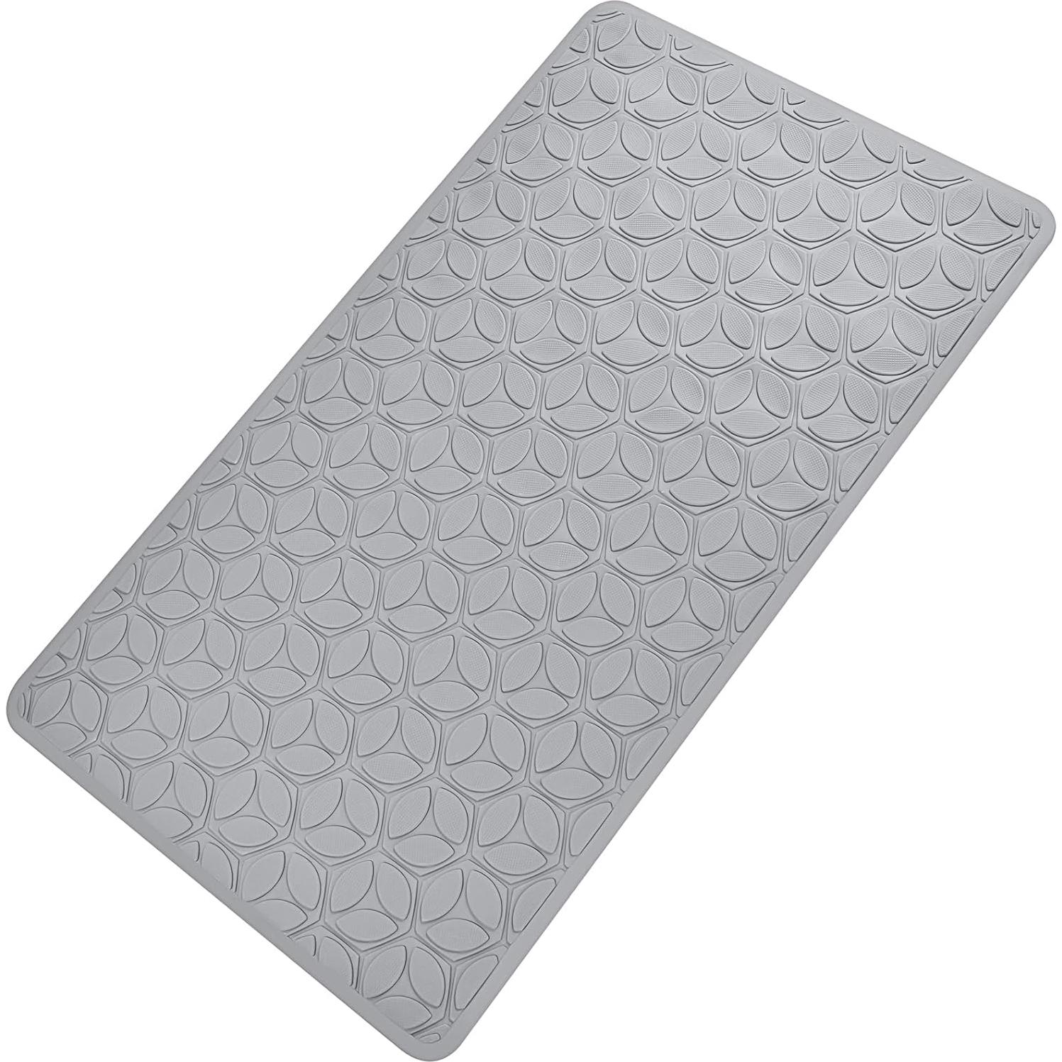 Alfombra Antideslizante OLUFIA 71x40 cm Goma Gris