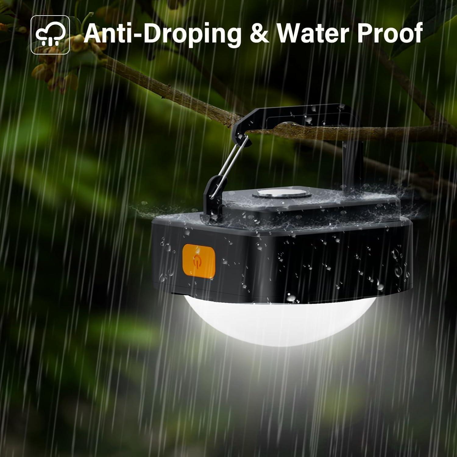 Luces de Camping Recargables FLY2SKY 6 Pcs LED Portátiles