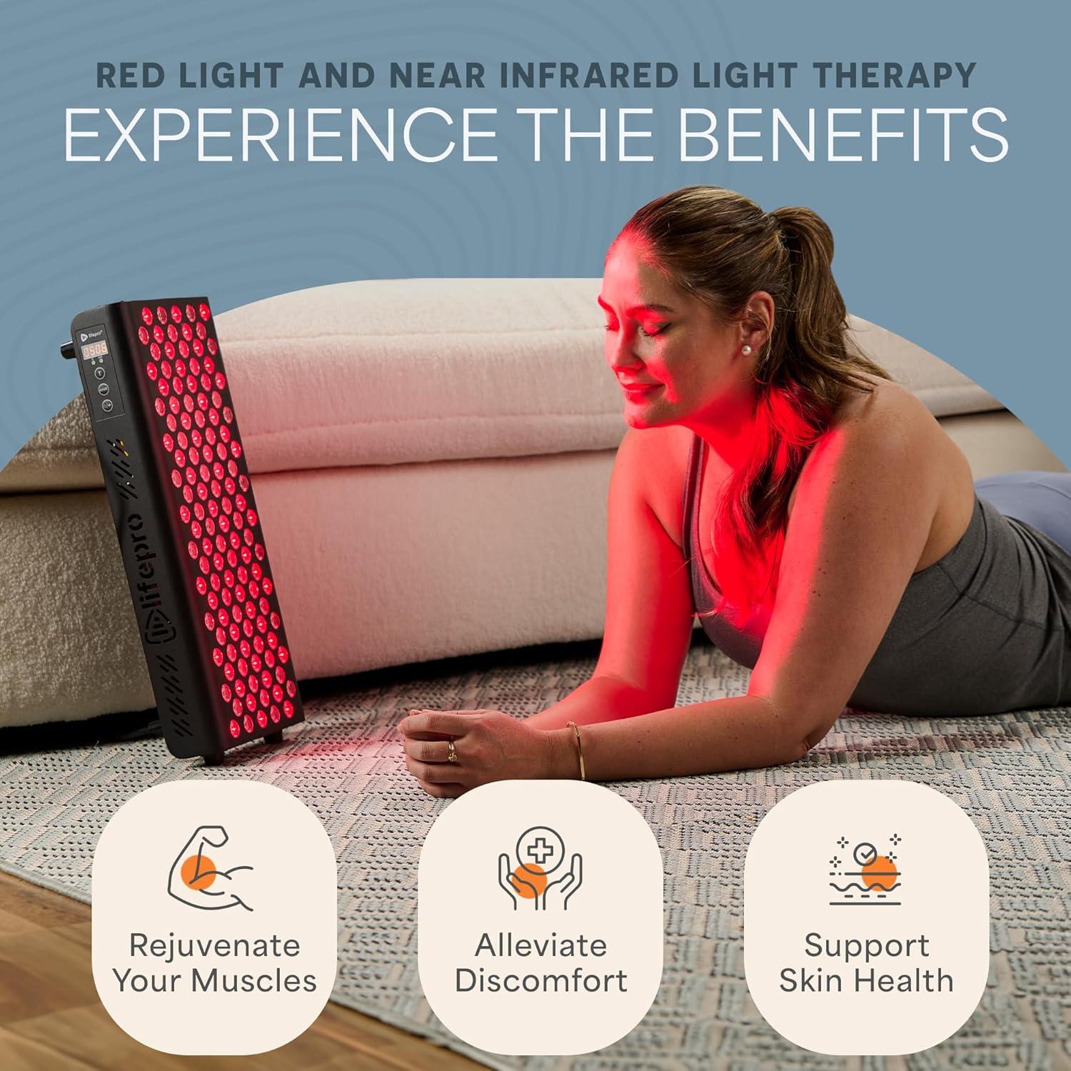 Panel de Terapia de Luz Roja LifePro LP-BIOHLPLS - 120 LEDs