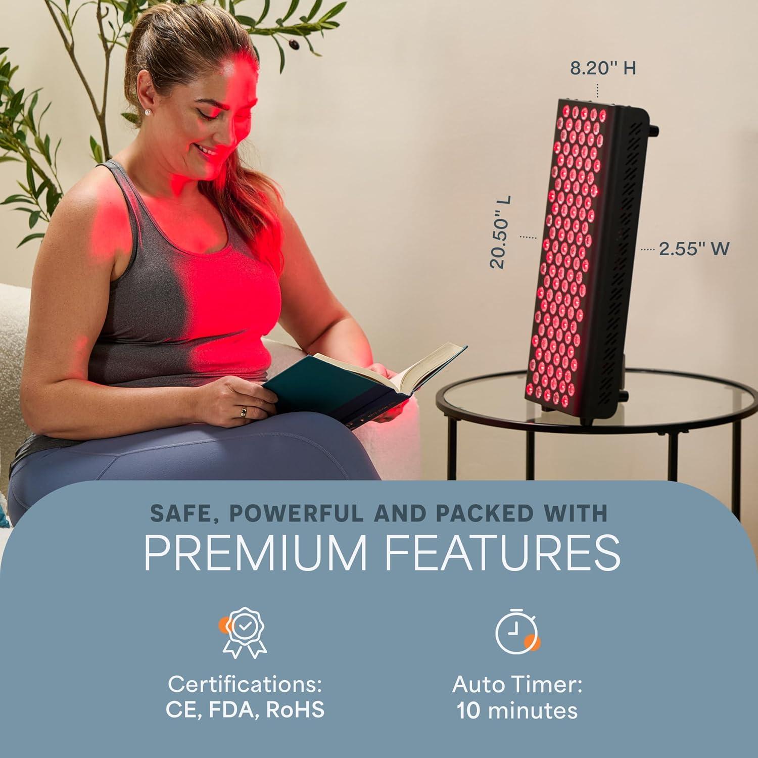 Panel de Terapia de Luz Roja LifePro LP-BIOHLPLS - 120 LEDs