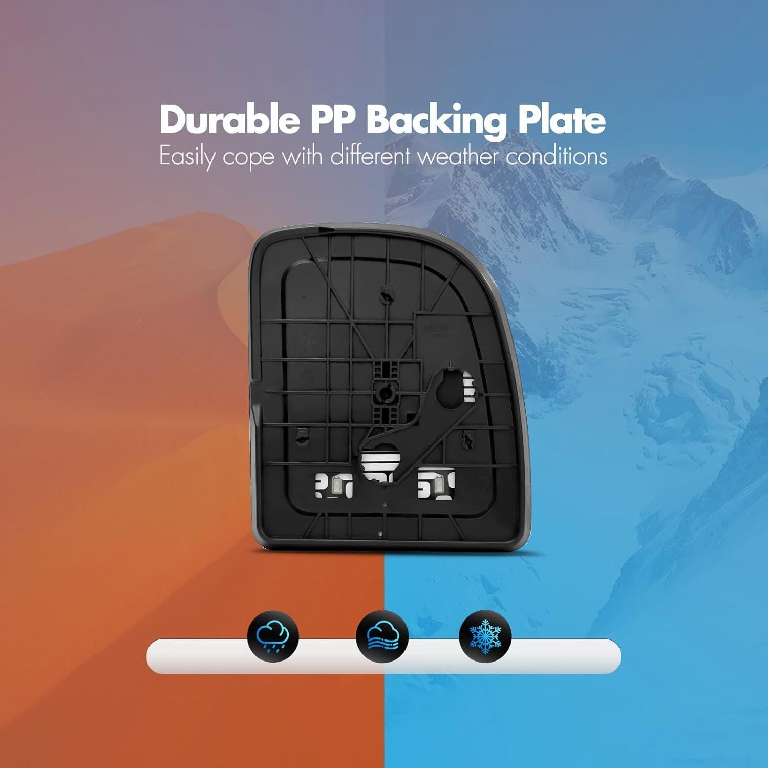 Espejo Lateral Izquierdo Calentado Ford F250 F350 1999-2007