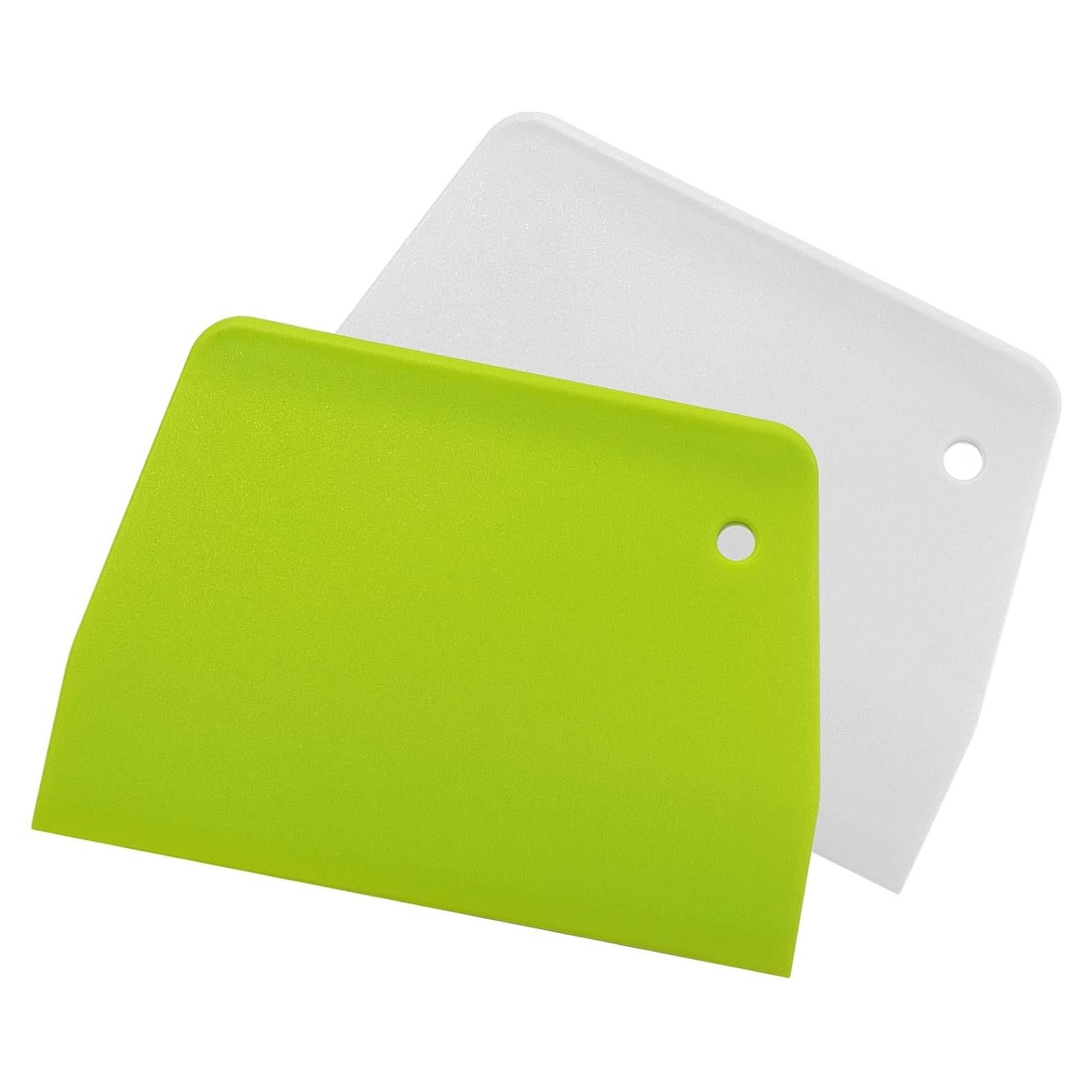 Espátulas de Masa ALLTOP - Juego de 2 Piezas - Plástico Duro