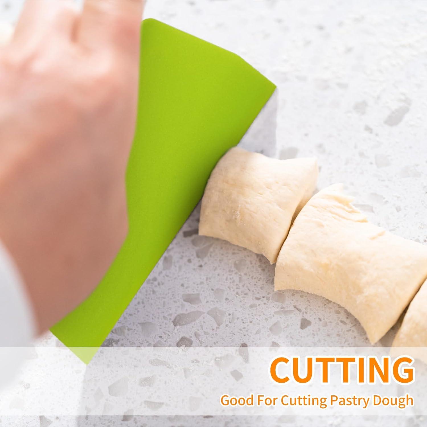 Espátulas de Masa ALLTOP - Juego de 2 Piezas - Plástico Duro