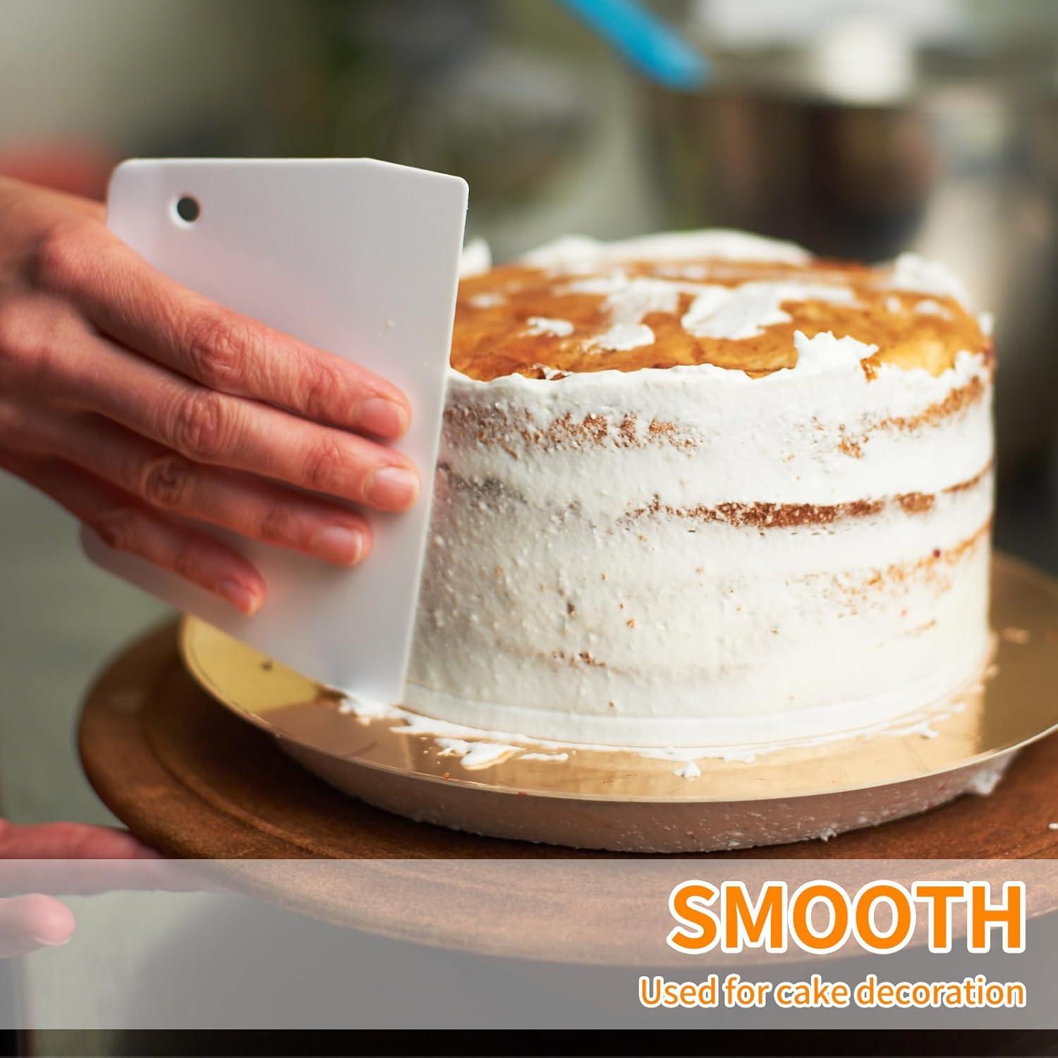 Espátulas de Masa ALLTOP - Juego de 2 Piezas - Plástico Duro