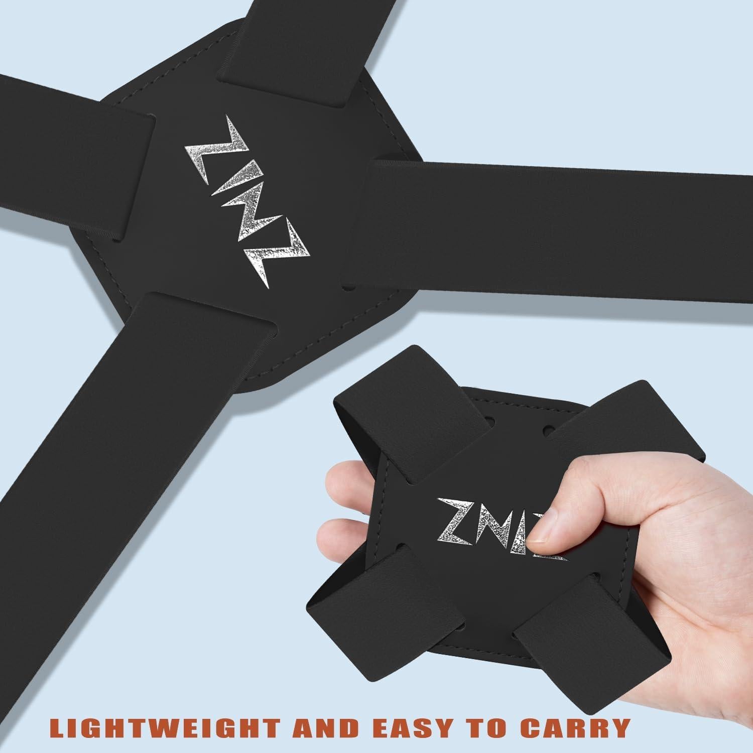 Correa de Equipaje ZINZ Ajustable Nylon Negro 240 cm 18 kg