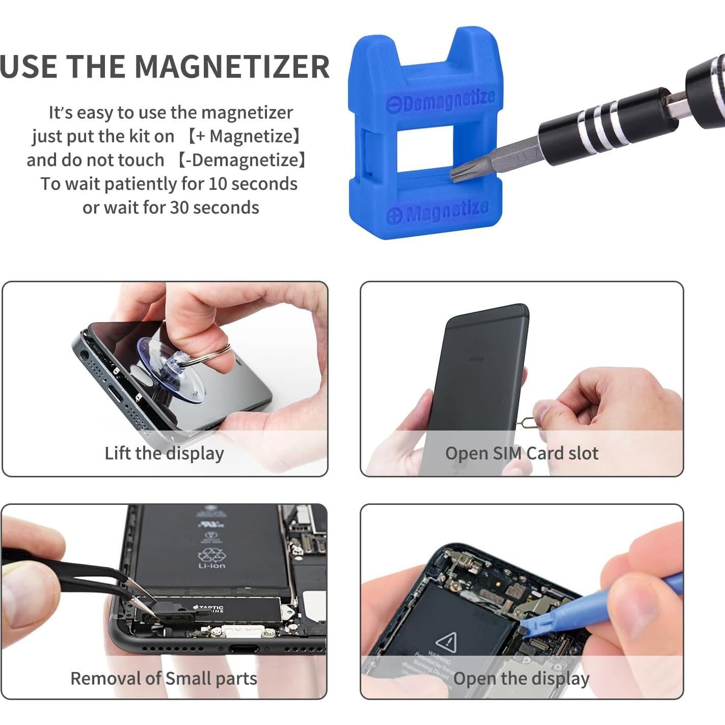 Kit de Destornilladores de Precisión SHOWPIN 126 en 1 - Herramientas para PC y Electrónica