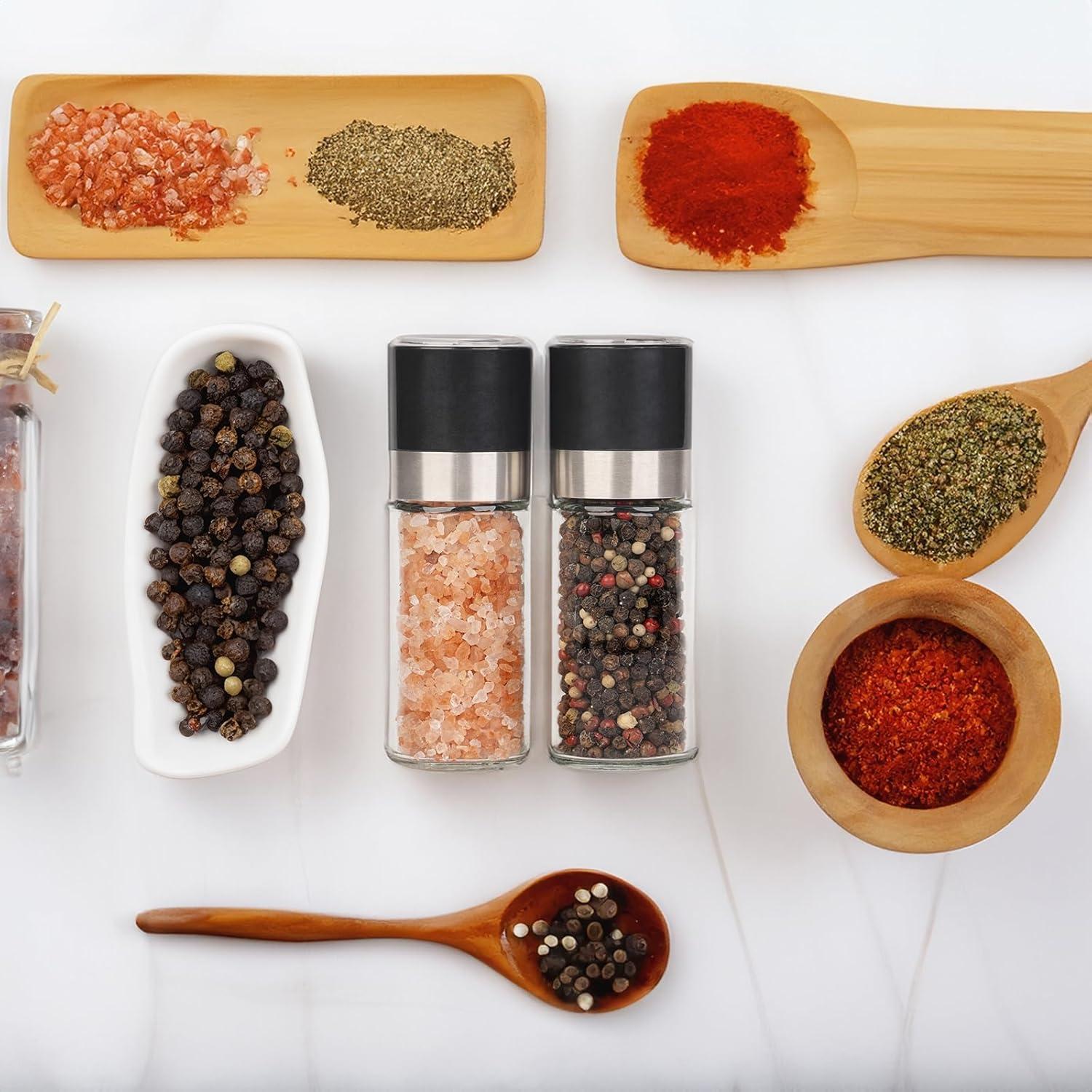 Juego de Molinillos de Sal y Pimienta ErrandsHelper 4.3x13cm