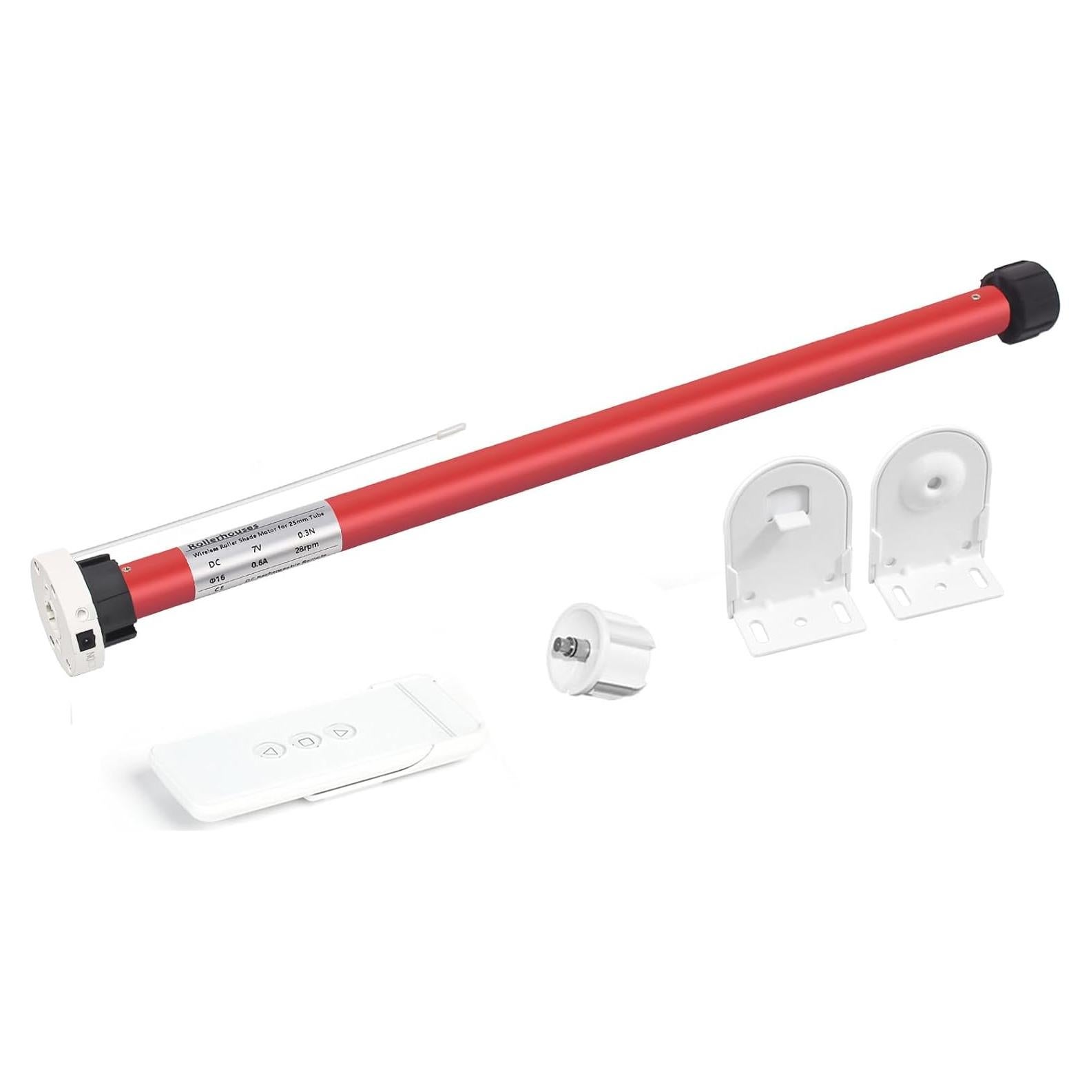 Motor de Cortina Rollerhouse 25mm Inalámbrico Silencioso