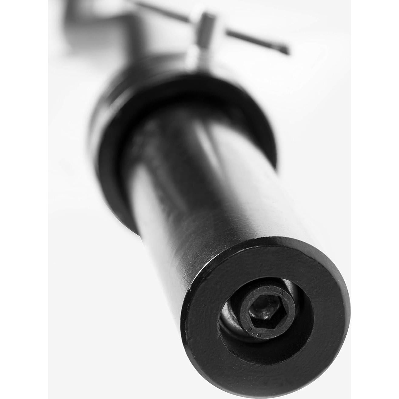 Barra EZ Curl Olímpica 120cm CAP Barbell 7kg Negro