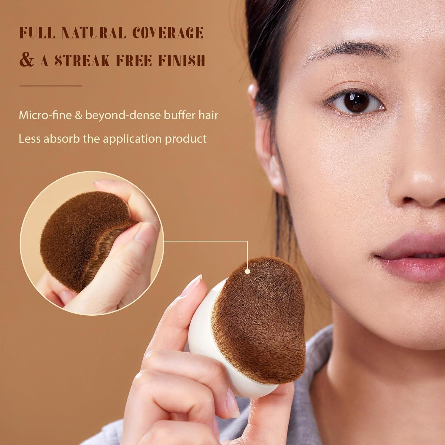 Juego de Brochas y Esponjas de Maquillaje Jessup T505