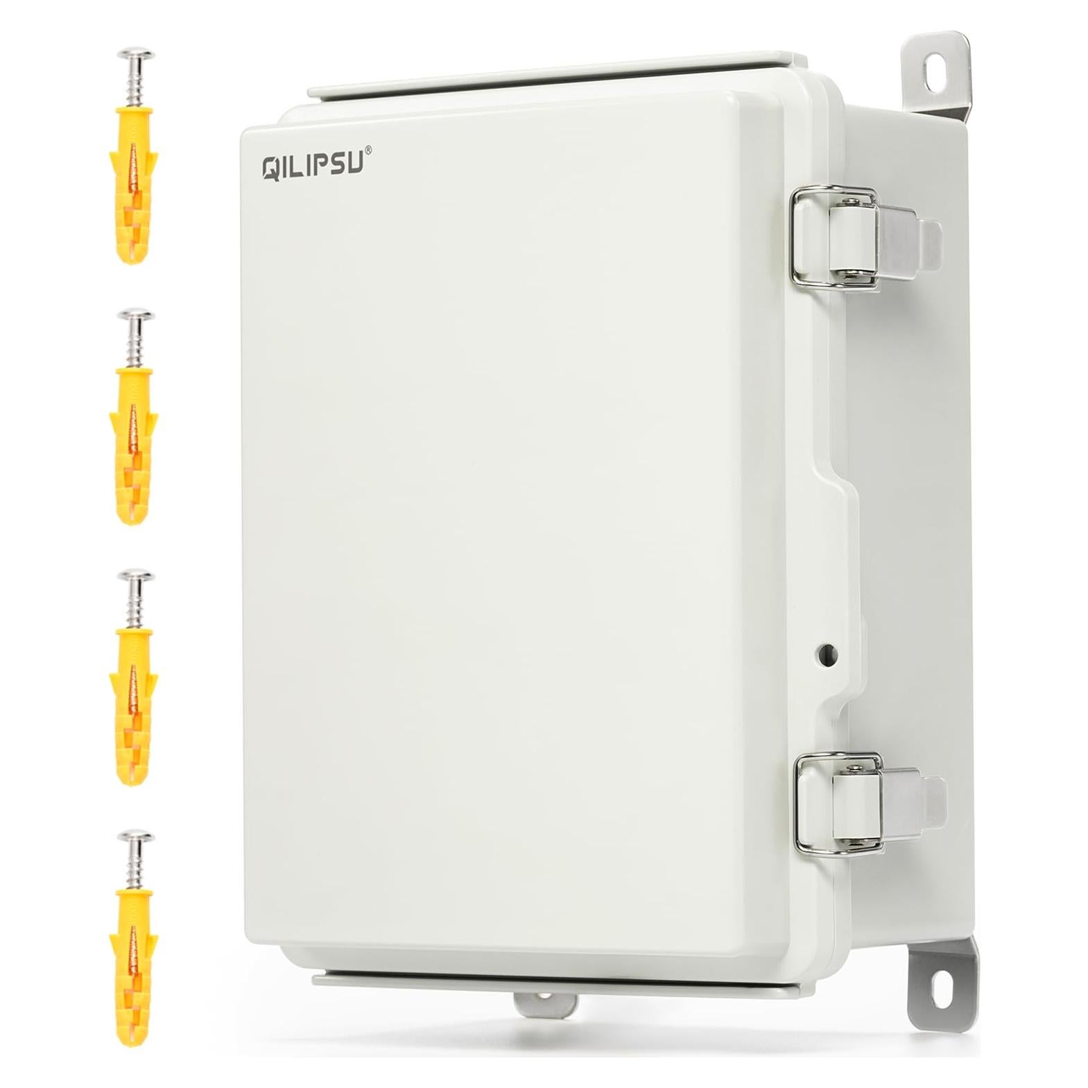 Caja Eléctrica Exterior QILIPSU 21x16x10cm IP66 Gris