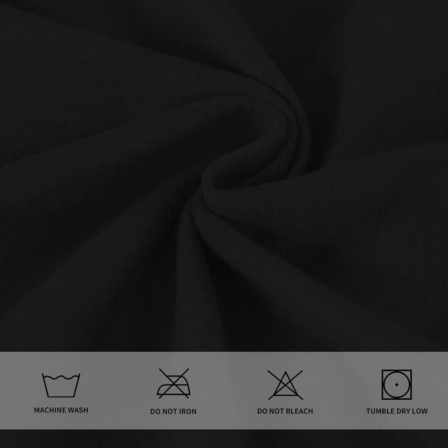 Funda de Silla Stretch Easy-Going 3 Piezas Negra Pequeña