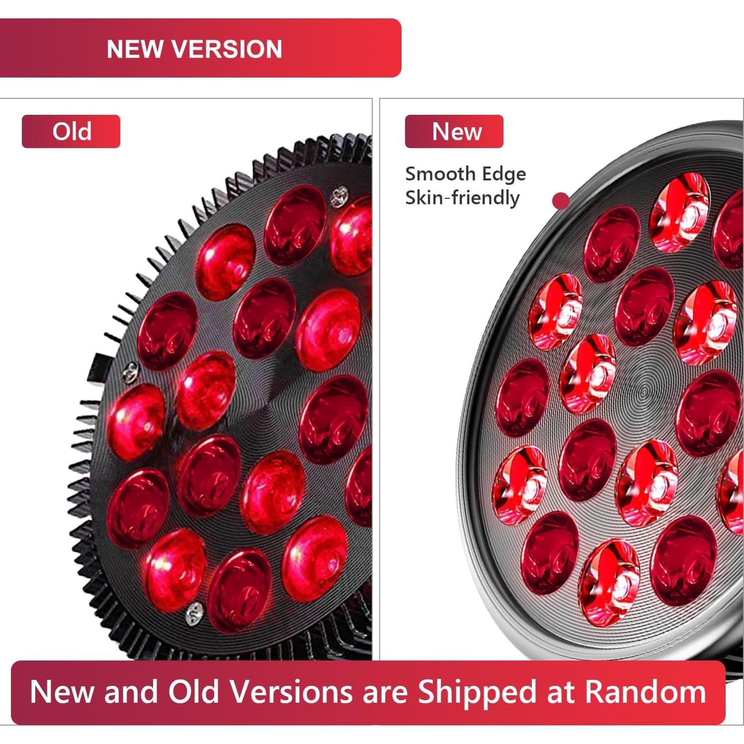 Lámpara de Terapia de Luz Roja Wolezek LED 660nm con Soporte