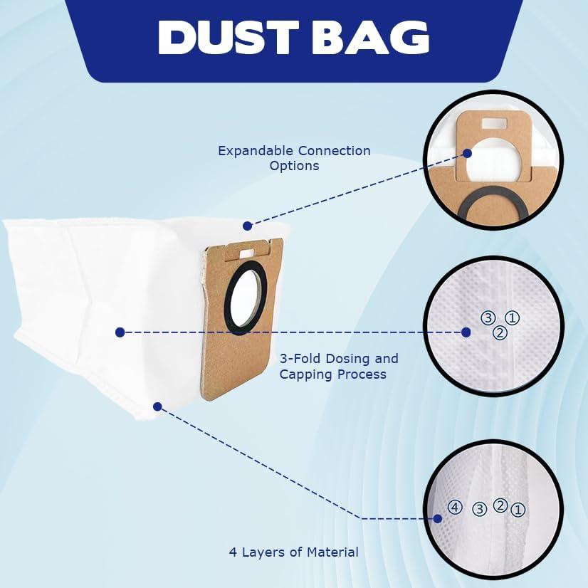 11 Accesorios para Aspiradora Robot Dreame L10S Ultra