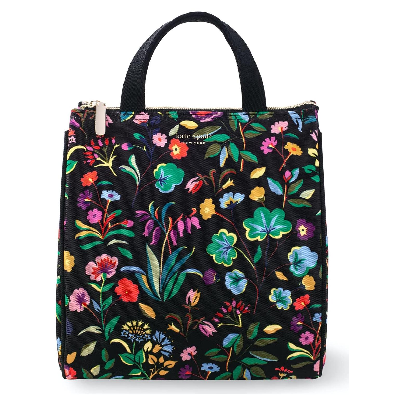 Bolsa Térmica Portátil Kate Spade Floral de Otoño 24x22x14 cm