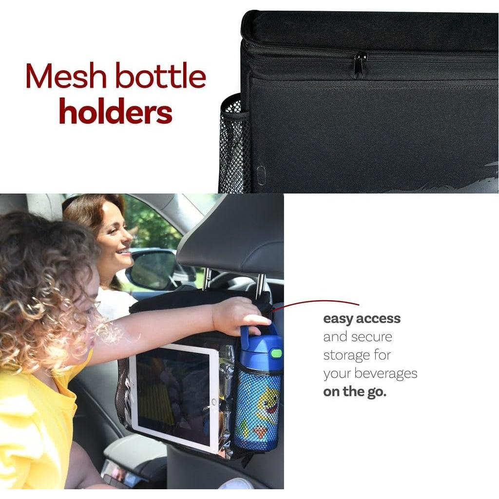 Organizador de respaldo de asiento Lebogner con soporte para tabletas