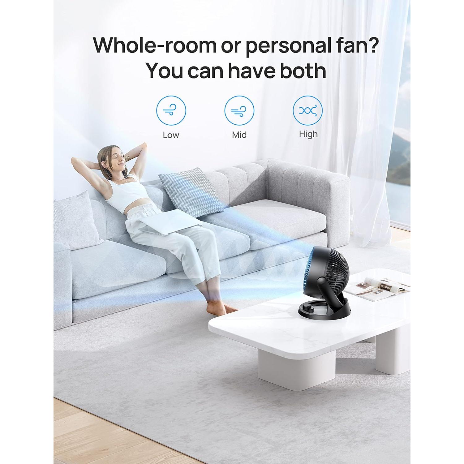 Ventilador de Mesa Dreo DR-HAF002 30.48 cm Silencioso 28 dB