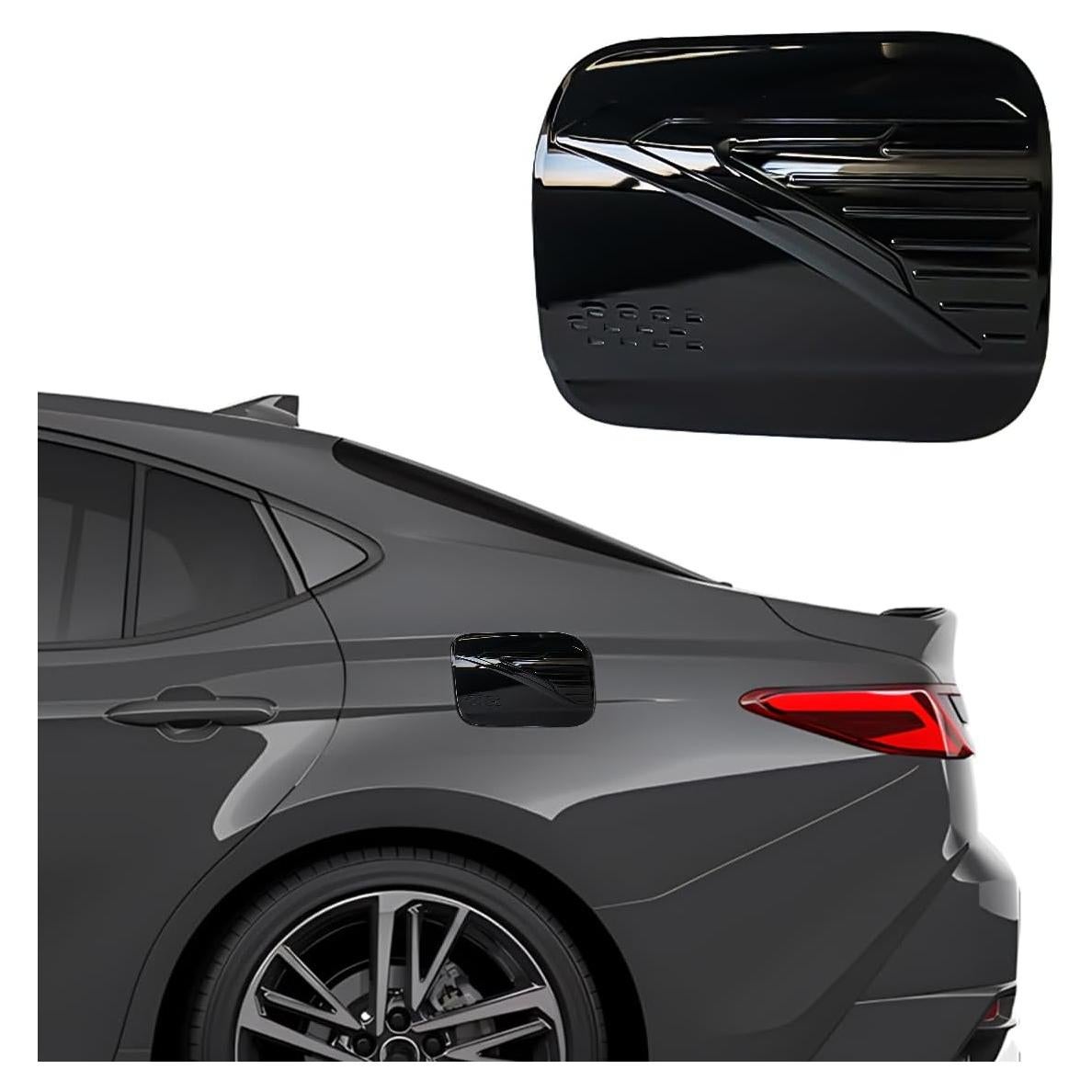 Cubierta de Tanque de Combustible Toyota Camry 2025 ABS Negro