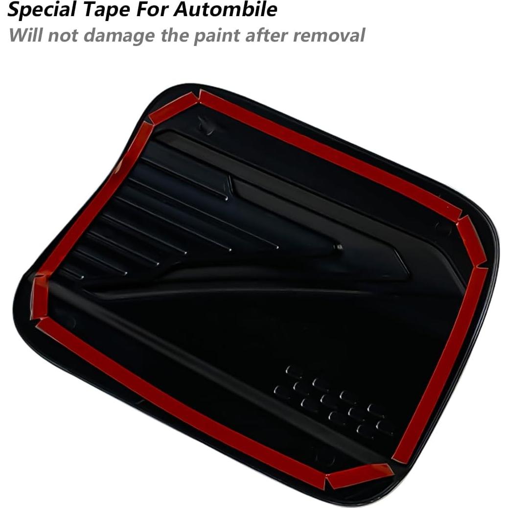 Cubierta de Tanque de Combustible Toyota Camry 2025 ABS Negro