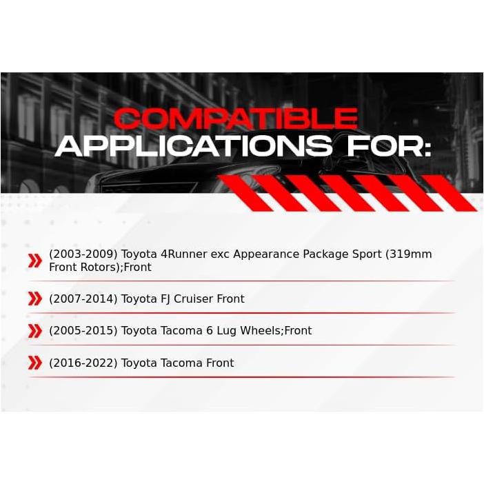 Kits de Frenos Delanteros R1 Concepts eLine Cerámicos Toyota