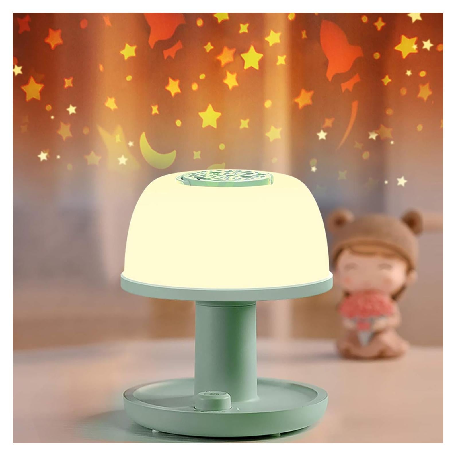 Lámpara de Noche LED LICKLIP para Niños con Proyector