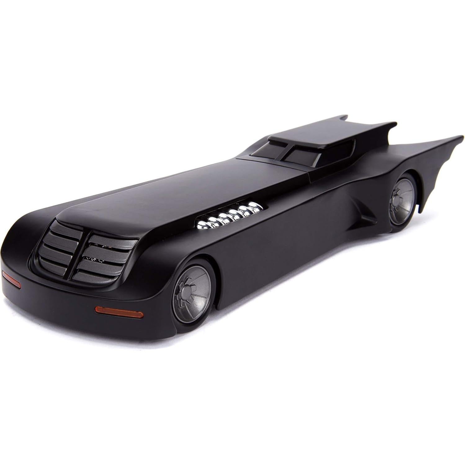 Juguete Batmóvil Jada Toys 1:24 Serie Animada con Figura