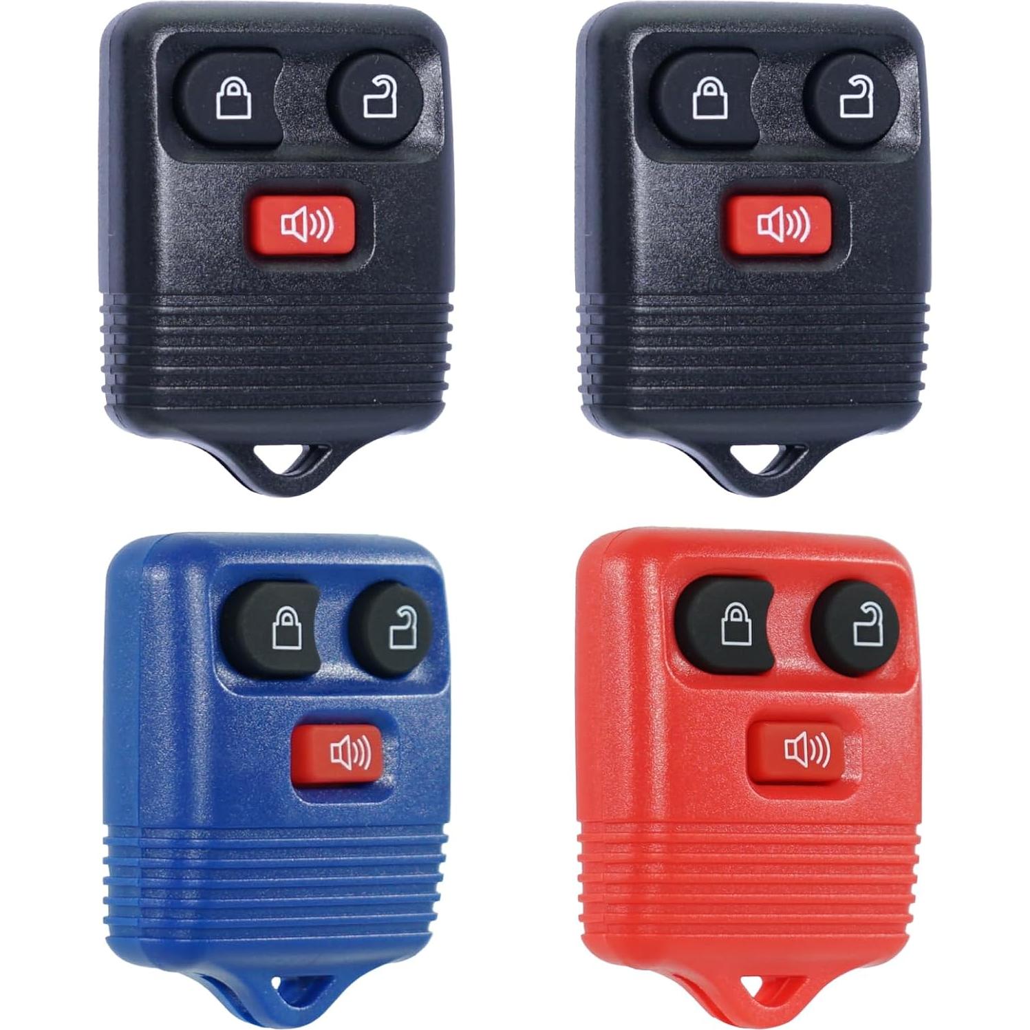 Control Remoto Entrada Sin Llave Ford + Supaland + 2 Piezas