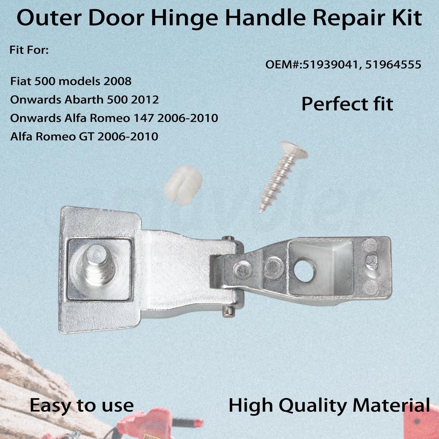 Kit de Reparación de Manija de Bisagra de Puerta Amavoler