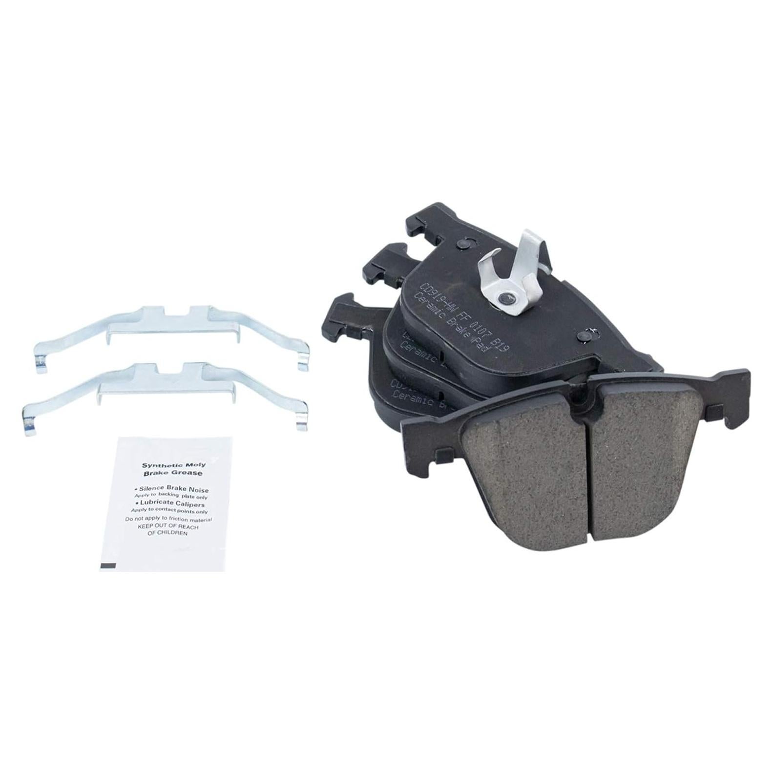 Pastillas de Freno Cerámicas TRQ Traseras para BMW 535 740