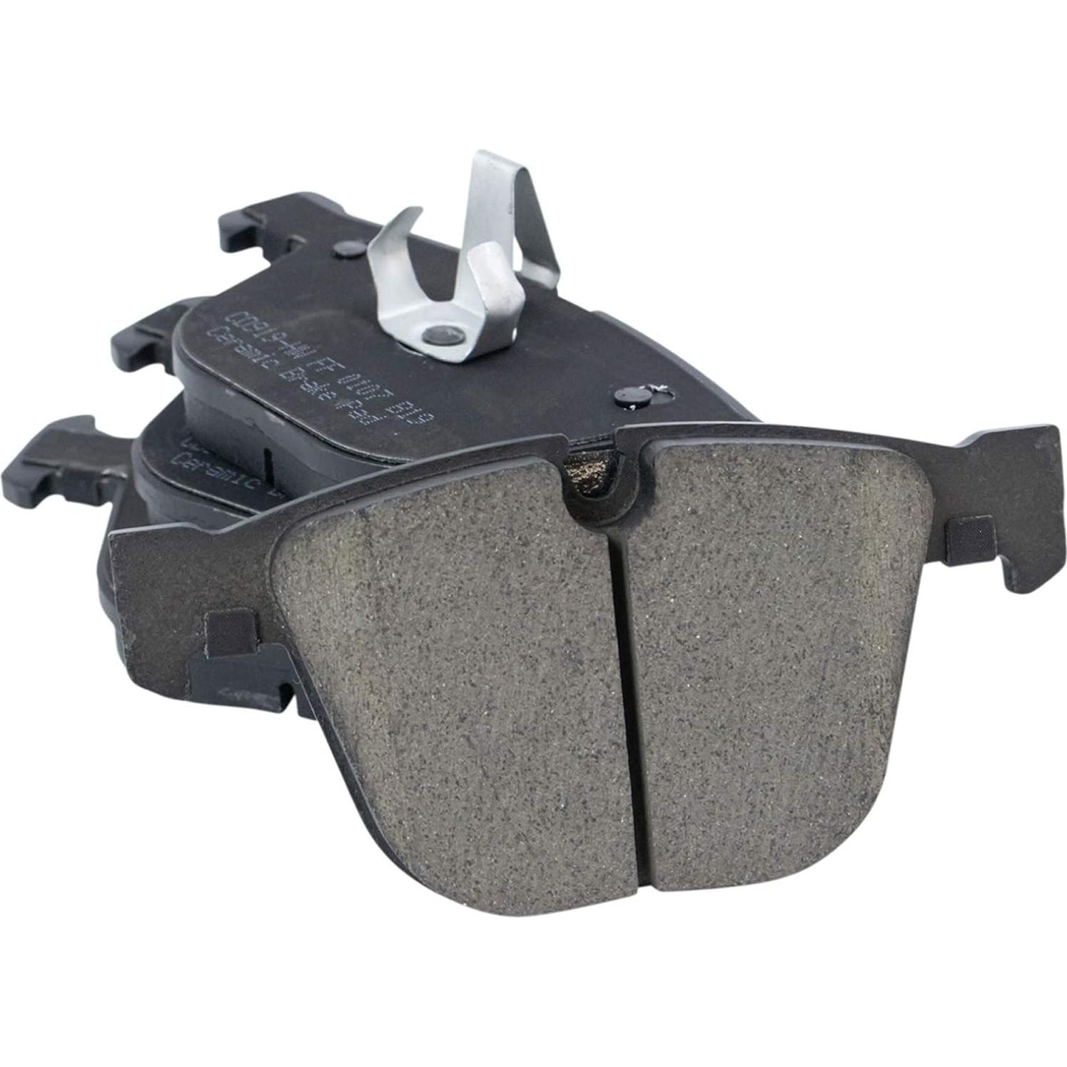 Pastillas de Freno Cerámicas TRQ Traseras para BMW 535 740